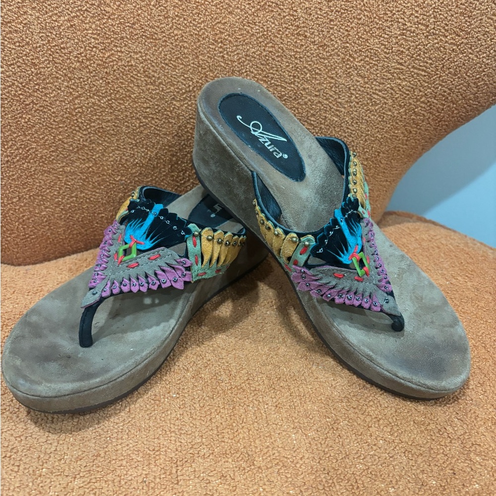 Azura thong sandals